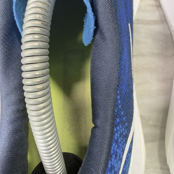 Hoka One One Mach 6 Men's Size 12 D Blue White Athletic Running Shoes Sneakers - Picture 9 of 11